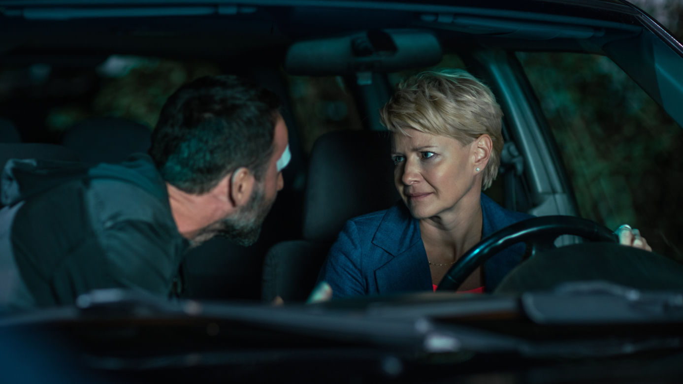 Druga szansa 2 odcinek 6, Marcin (Bartłomiej Świderski), Monika (Małogrzata Kożuchowska)