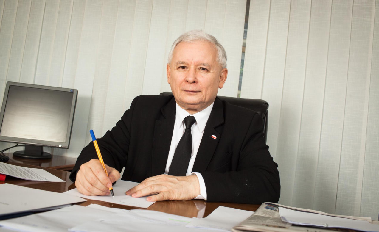 Stąd twardą ręką rządzi PiS Jarosław Kaczyński 