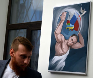 urodziny Putina, Putin jak Herkules
