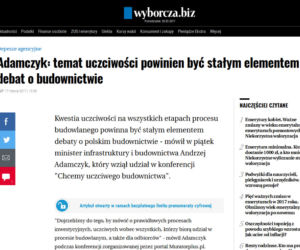 Chcemy uczciwego budownictwa - konferencja serwisu Muratorplus.pl