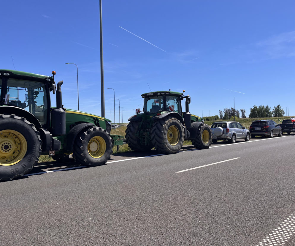 Protest rolników na S3 miał trwać do skutku. Zakończył się po kilku godzinach