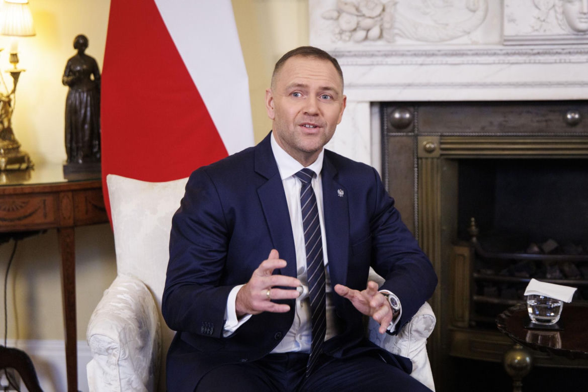 Karol Nawrocki, Keir Starmer