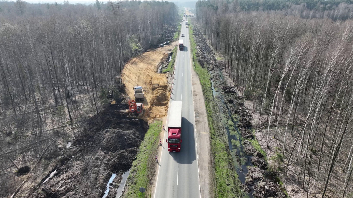 Utrudnienia dla kierowców na DK45