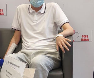 Kacpra prawie wykończyła grypa. Dostał nowe płuca i dzięki temu dożył do swojej osiemnastki