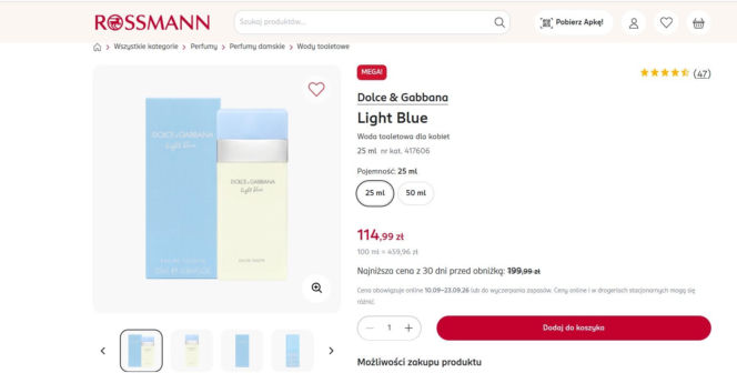 Rossmann przecenił kultowy zapach. Ulubione perfumy tysięcy kobiet kupisz teraz 85 zł taniej!