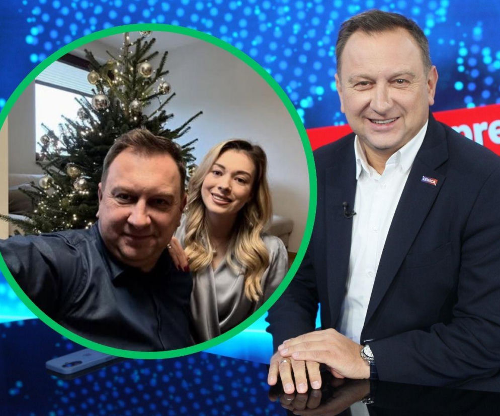 Poseł Tomasz Trela pochwalił się choinką. Nasza pierwsza małżeńska