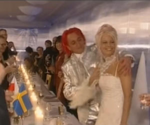 Michał Wiśniewski i Mandryna - ślub w Kirunie