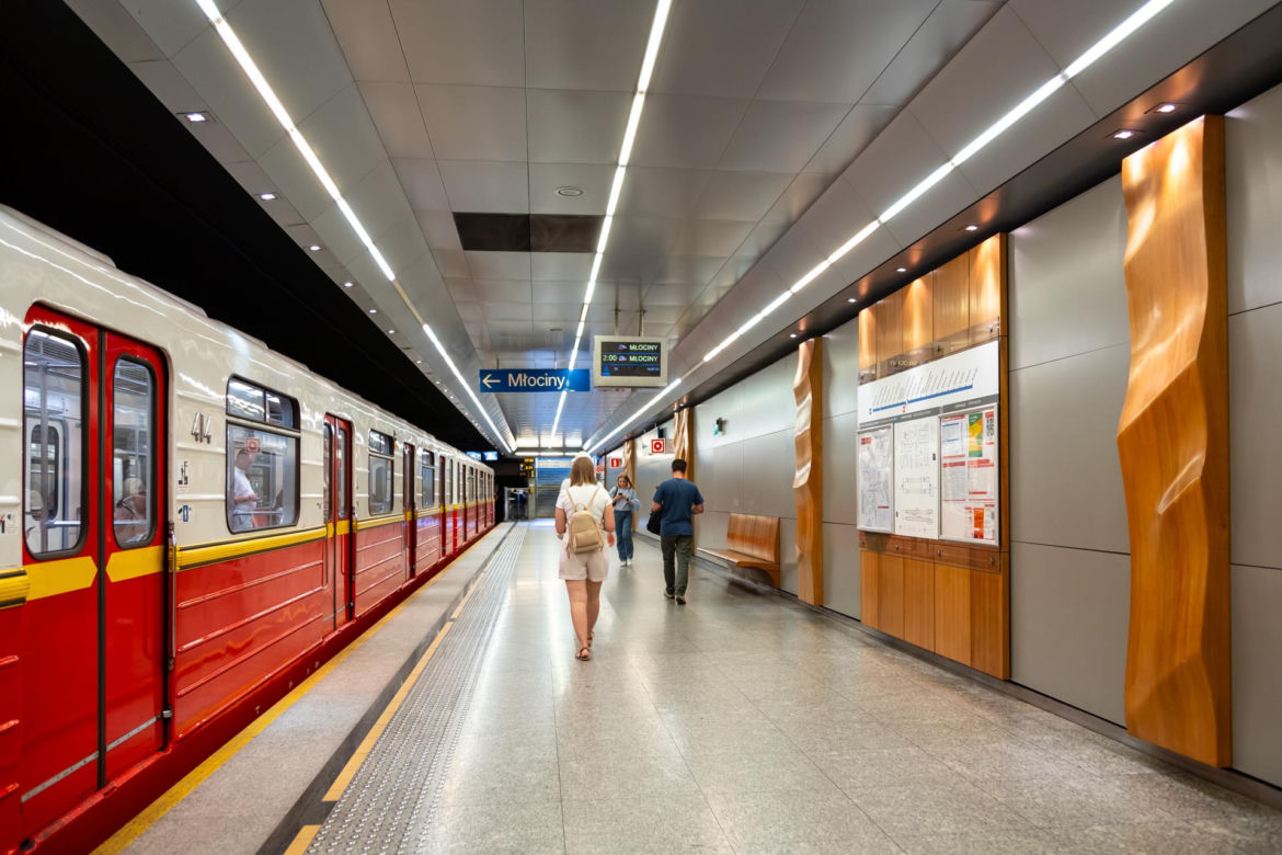 Stacja metra Stare Bielany, M1