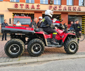 Podlascy strażacy mają nowy sprzęt. Zgotowali mu gorące powitanie [ZDJĘCIA]