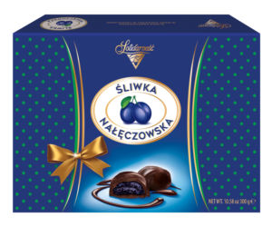 Śliwka Nałęczowska, kartonik, 300 g, cena det.: ok. 21,90 zł