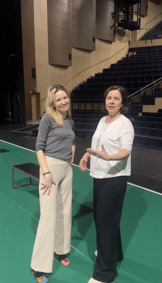 Kulesza uczy Gałązkę tańczyć