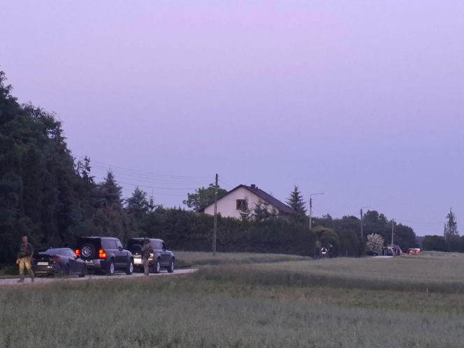 Mierzawa. Obława w Świętokrzyskie