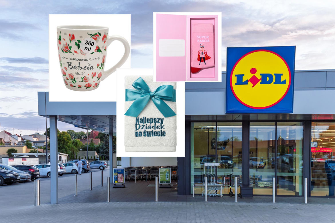 Upominki na Dzień Babci i Dziadka w Lidlu