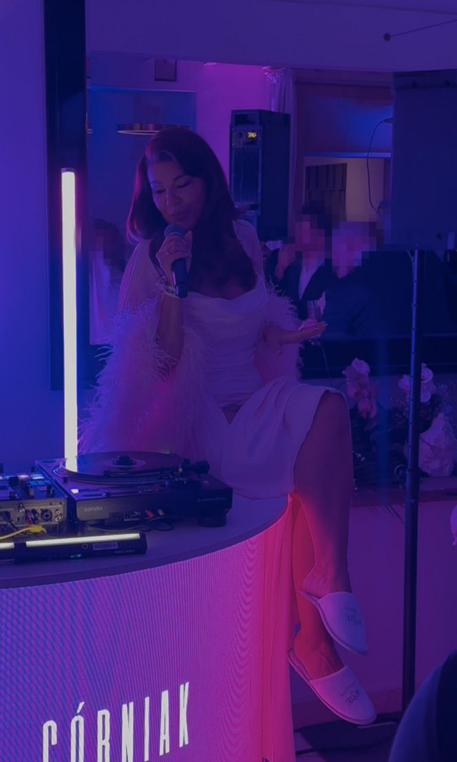 Edyta Górniak tańczyła w szlafroku i kapciach