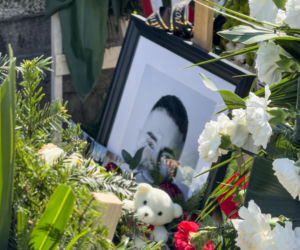 Tak wygląda grób Łukasza Litewki dzień po pogrzebie. Widok rozdziera serce