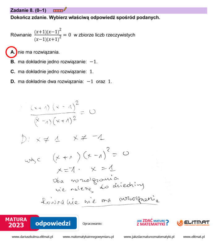 Matura 2023: matematyka. Arkusze CKE i odpowiedzi [Formuła 2023]	