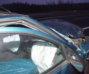 Pijany kierowca usnął na autostradzie! Skutki były FATALNE 