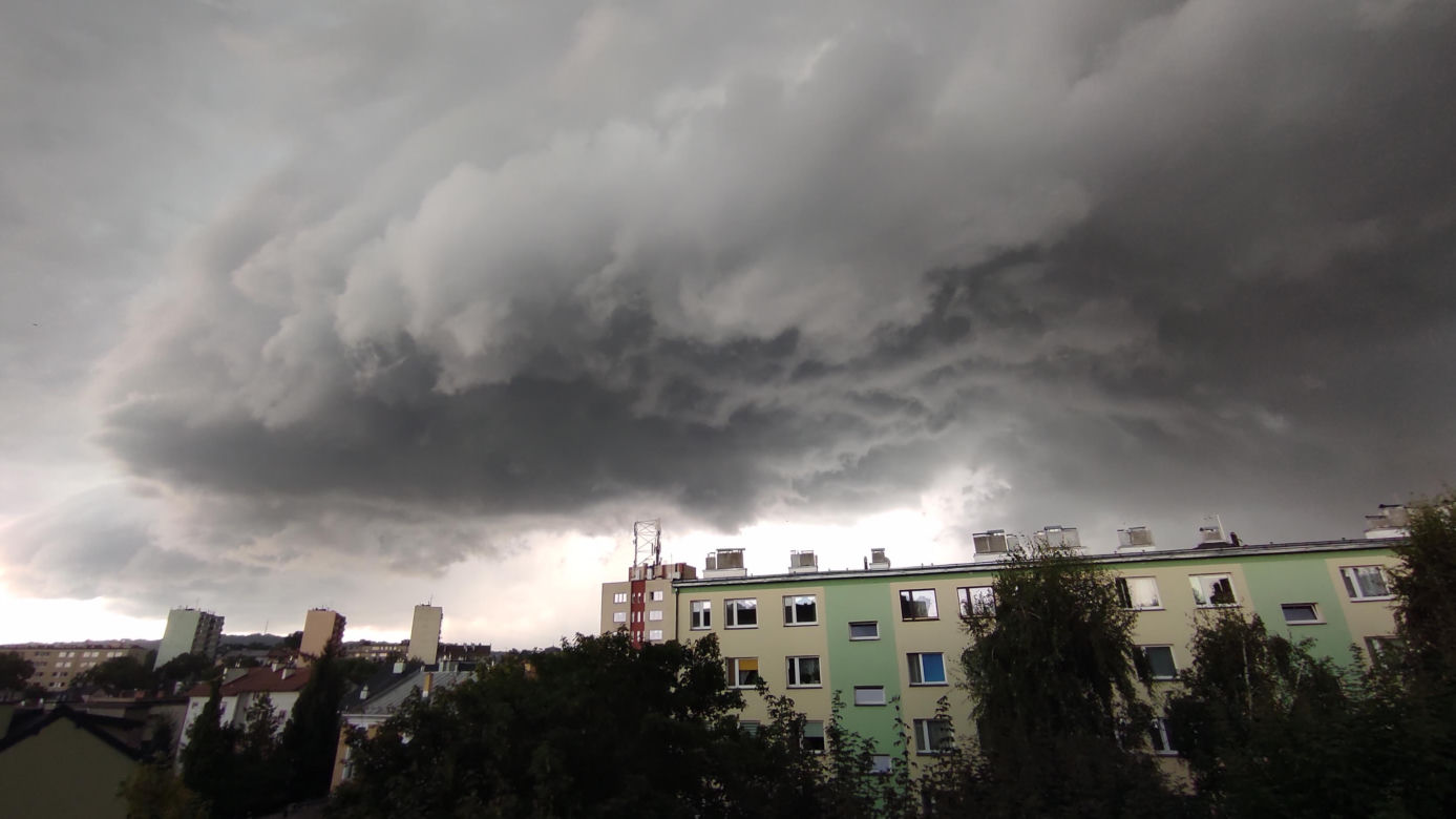 Potężne gradobicie w Tarnowie i regionie - 29.08.2023 r.