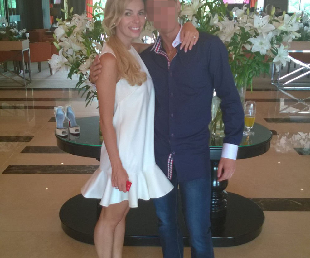 Agnieszka Janachowska na poprawinach