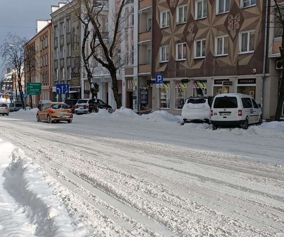 zima w Białymstoku