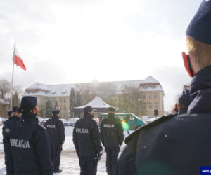 Nowi policjanci na Warmii i Mazurach. Ślubowało aż 80 funkcjonariuszy [ZDJĘCIA]
