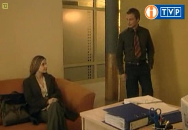 M jak miłość odc. 239. Andrzej (Krystian Wieczorek), Małgosia (Joanna koroniewska)