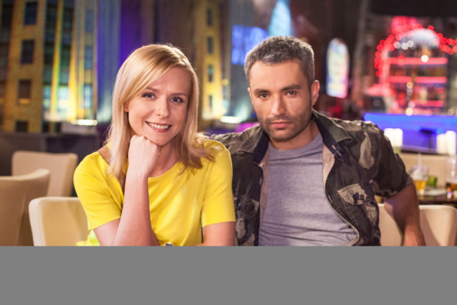 Pierwsza miłość. Marysia (Aneta Zając), Aleks (Hubert Jarczak)
