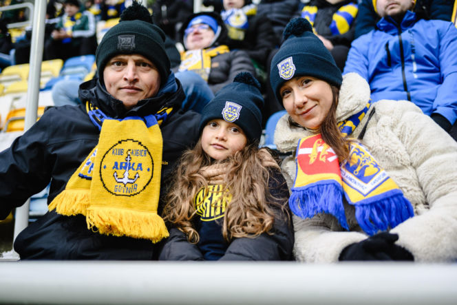 Arka Gdynia - Legia Warszawa: Zdjęcia kibiców z meczu 20. kolejki PKO BP Ekstraklasy