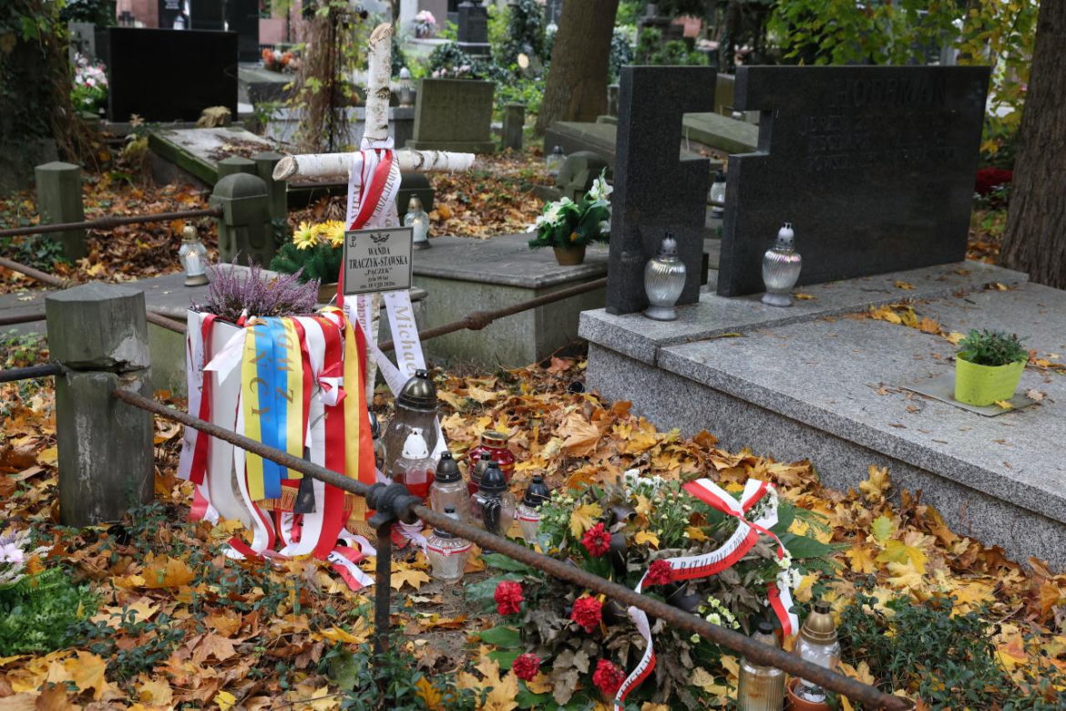 Skromniutki grób bohaterki. Wanda Traczyk-Stawska dostała muzeum, a mogiła czeka