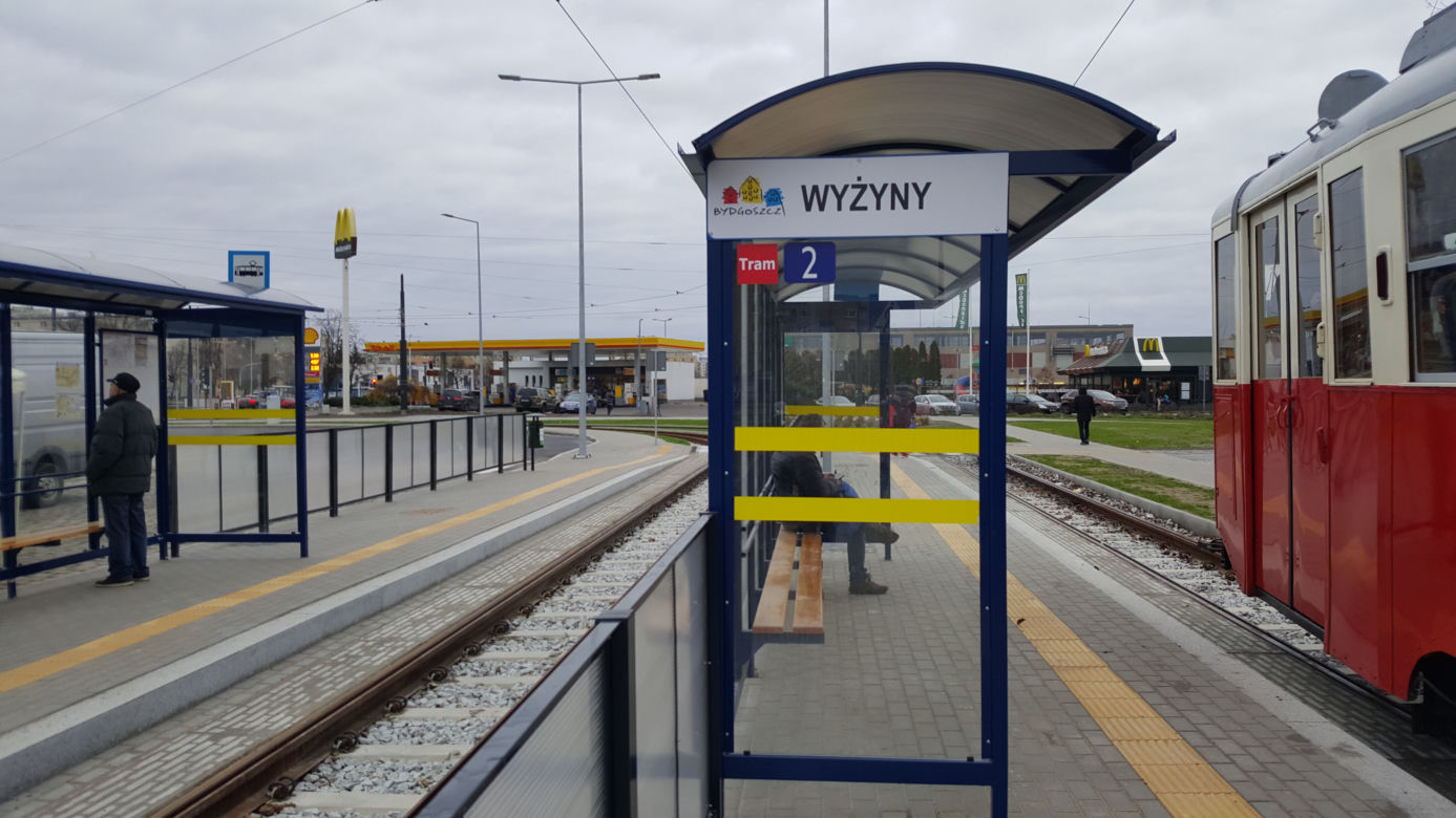 Tramwaj woził bydgoszczan po Górnym Tarasie. Kiedy wróci tu na stałe? 
