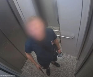 Dźgał nożem w kamerę w windzie! Miasto pokazało szokujące nagrania