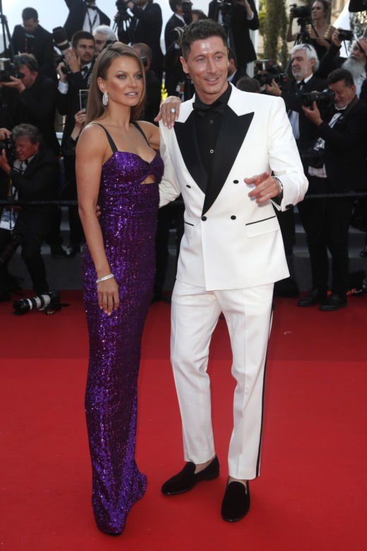  Lewandowscy brylują w Cannes. Ania w sukni za kilkanaście tysięcy