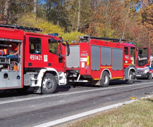 Wypadek w Lubieni
