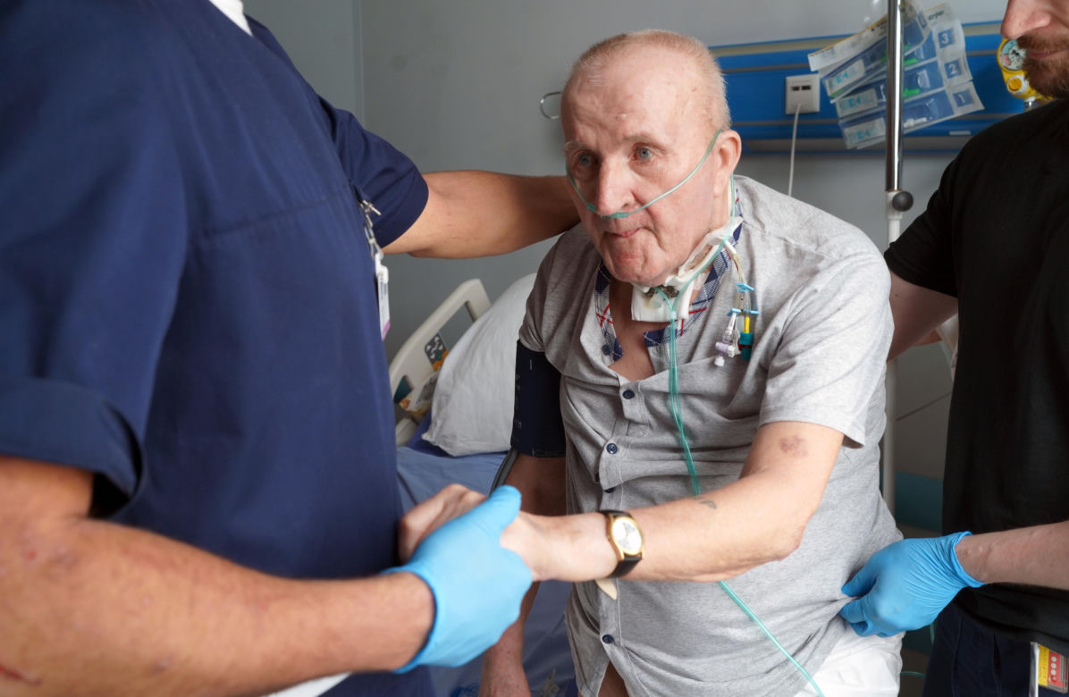 "Urwało mi głowę ale już mi lepiej"
