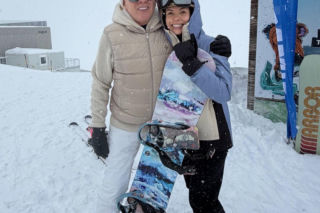 Izabela Janachowska z mężem