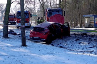 Wypadek pod Siedlcami. Zderzyły się dwie panie, jedna zginęła