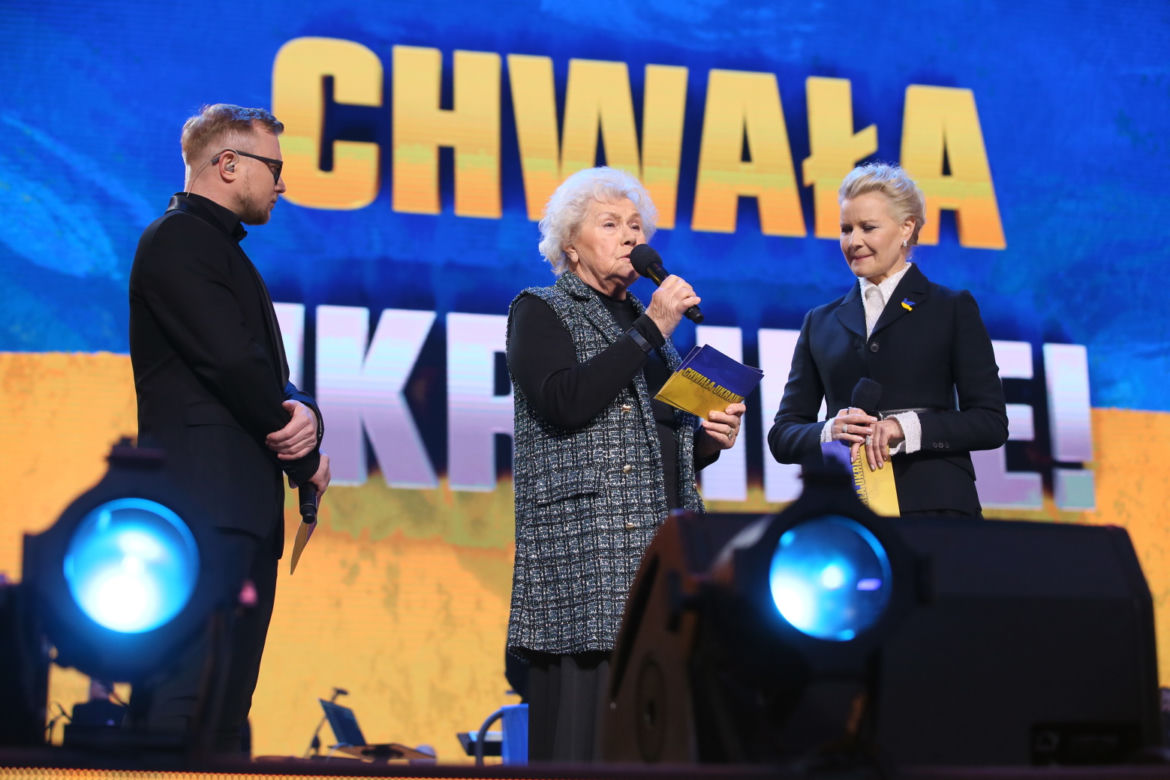Zagrali dla Ukrainy. Najwięksi artyści wzięli udział w koncercie na pl. Piłsudskiego