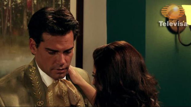 Nieposkromiona miłość. Daniel (Cristian de la Fuente), Miriam (Lisette)