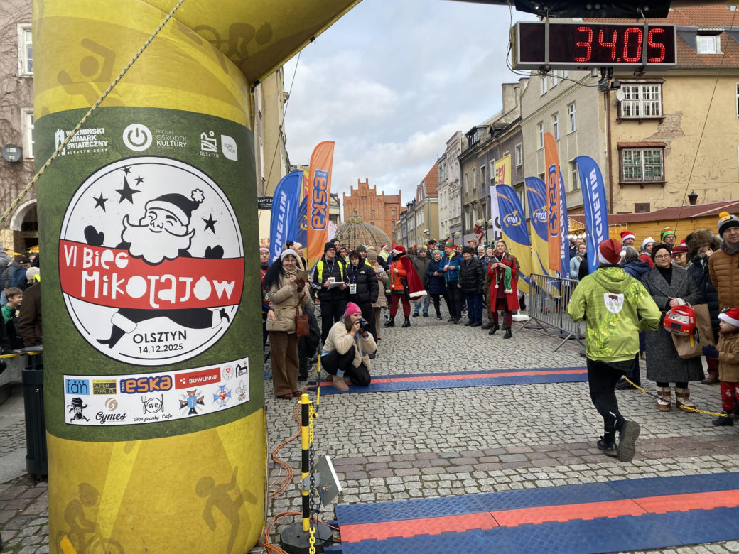 6. Bieg Mikołajów w Olsztynie cz.2