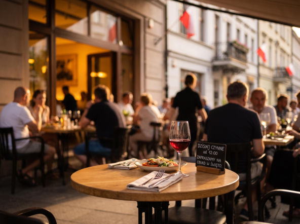 Czy 15 sierpnia są otwarte restauracje? W tych godzinach zjesz na mieście w sobotnie święto