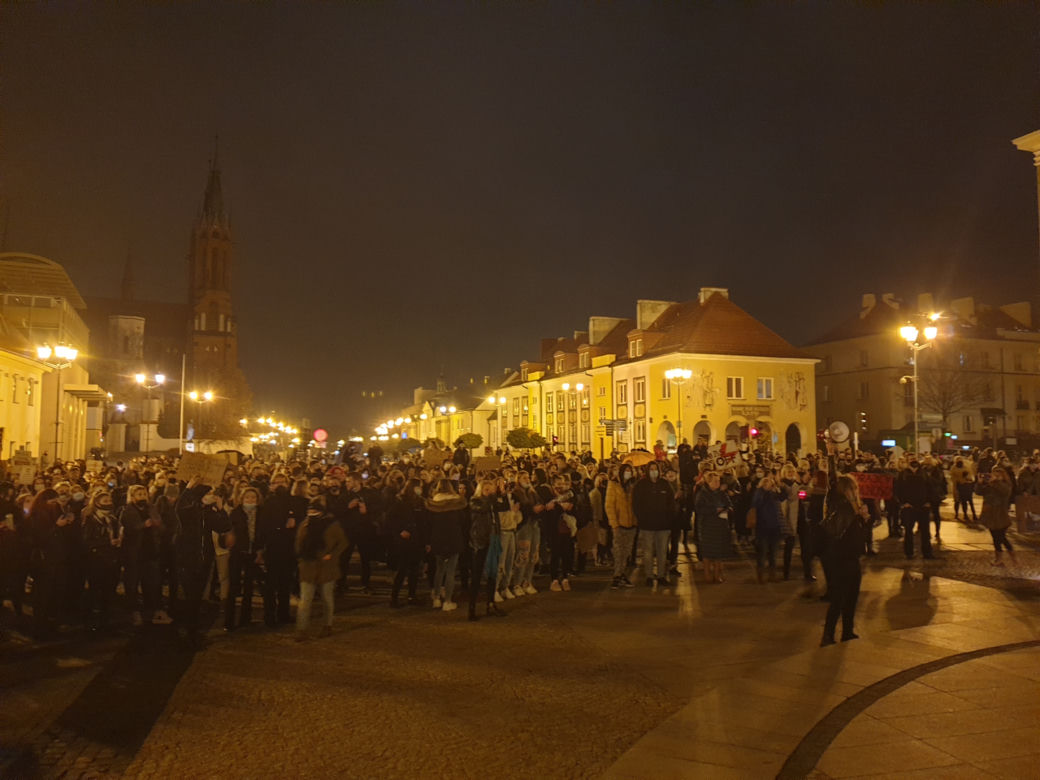 ''Czarny Marsz'' w Białymstoku