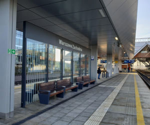 Dworzec kolejowy Warszawa Zachodnia po otwarciu