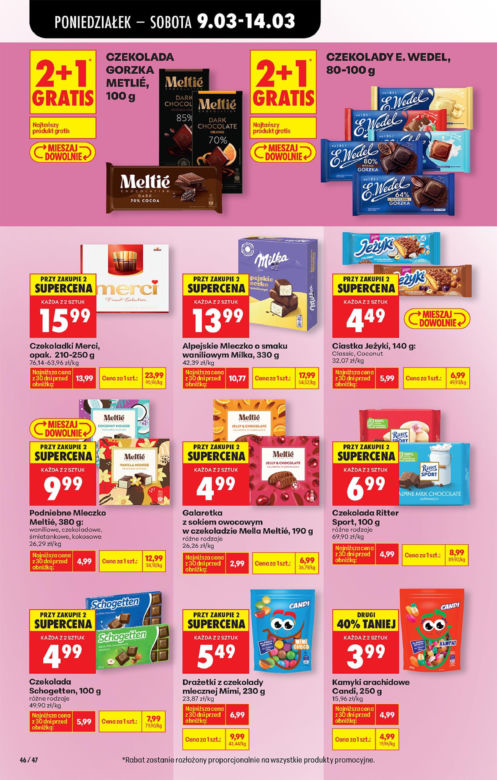 Biedronka - gazetka promocyjna 9.03.2026