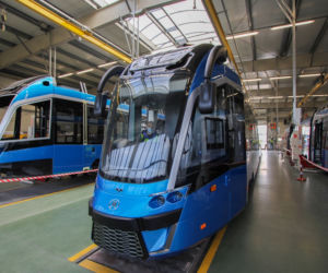 Tramwaj Moderus Gamma 2 został zaprojektowany specjalnie dla MPK Wrocław
