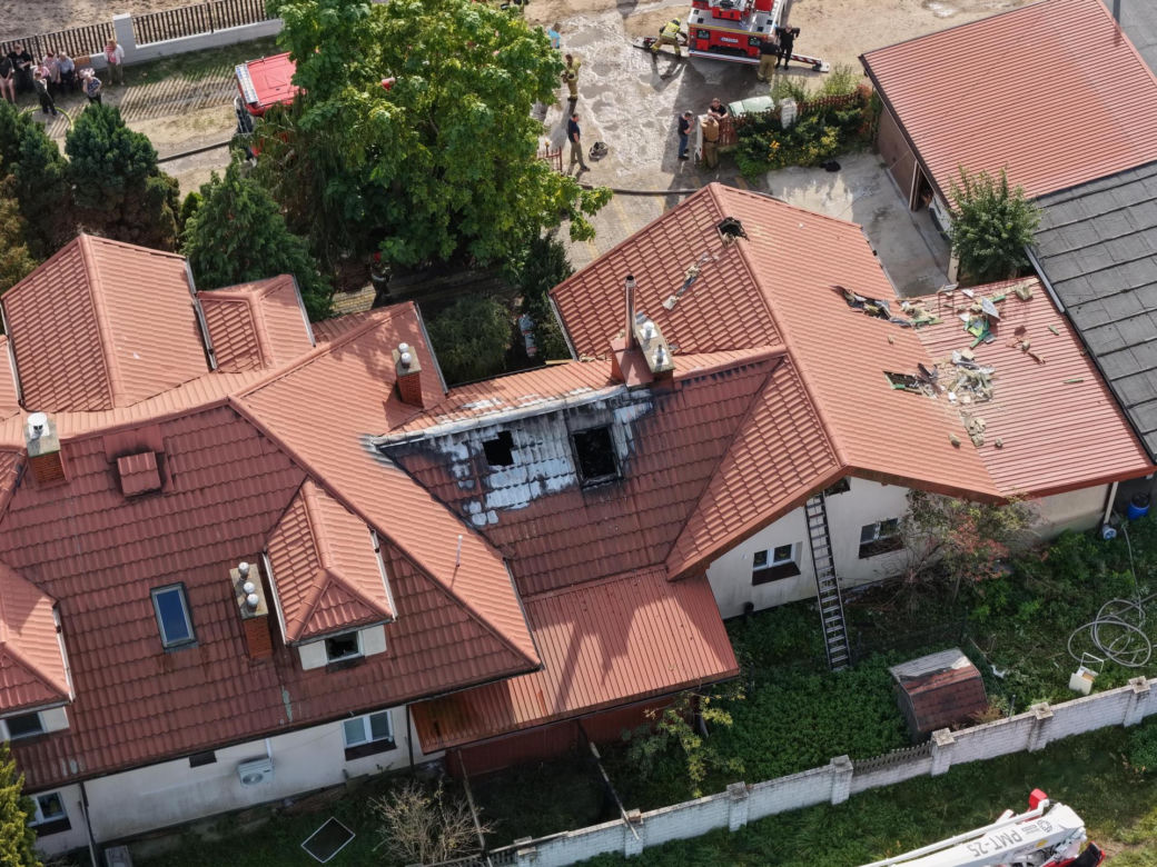 Pożar w domu opieki. Syn właścicieli rzucił się na ratunek. Finał jest tragiczny