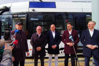 Prezentacja nowego tramwaju