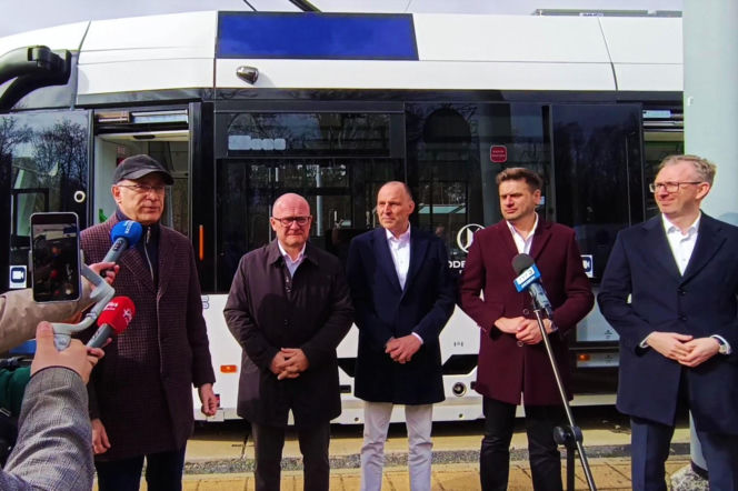 Prezentacja nowego tramwaju