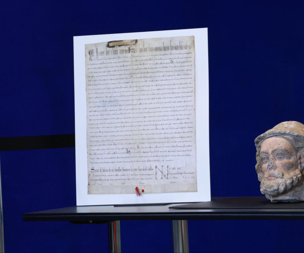 Fragment krzyżackich archiwów