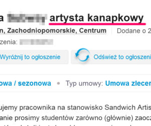 Artysta kanapkowy