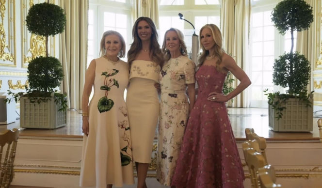 Na weselu Donalda Trumpa juniora i Bettiny Anderson bawiło się około 40 gości